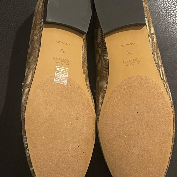 New Women’s Coach Haley Signature Jacquard Loafer, Size 7.5 - Picture 4 of 6